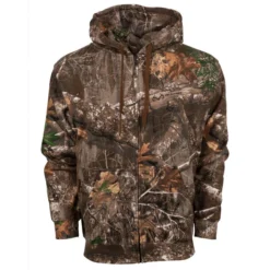 King's Camo Men's Classic Cotton Full-Zip Hoodie