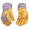 Kinco Men's Lined Grain Pigskin Glove With Safety Cuff