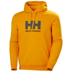 Helly Hansen Men's HH Logo Hoodie -Deals Outfivox Store Mens HH Logo Hoodie Cloudberry