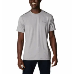 Columbia Men's Tech Trail Crew Neck Short-Sleeve T-Shirt 8 Columbia Men's Tech Trail Crew Neck Short-Sleeve T-Shirt -Deals Outfivox Store Mens Tech Trail Crew Neck T Shirt CoolGrey