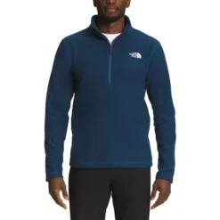 The North Face Men's Textured Cap Rock 1/4-Zip Fleece Shirt -Deals Outfivox Store NF0A3YR1 HDC hero