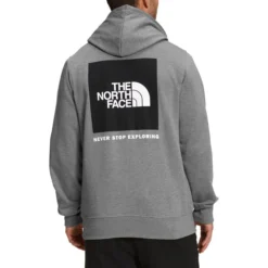 The North Face Men's Box NSE Pullover Hoodie -Deals Outfivox Store NF0A7UNS GVD hero