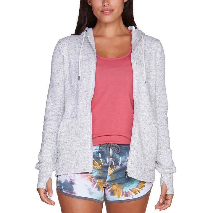 Colosseum Women's Serenity Hooded Full Zip Jacket 2 Colosseum Women's Serenity Hooded Full Zip Jacket - Image 2