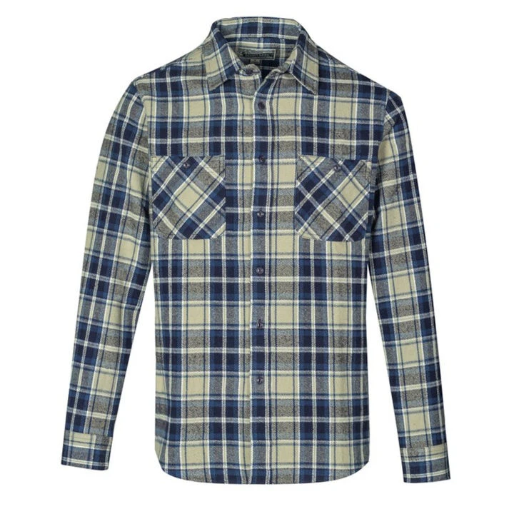 Schott NYC Men's Big & Tall Plaid Cotton Flannel Long-Sleeve Shirt, 2/pk 1 Schott NYC Men's Big & Tall Plaid Cotton Flannel Long-Sleeve Shirt, 2/pk