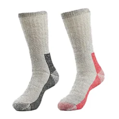 Terramar Men's Thermal Crew Sock, 2/pk