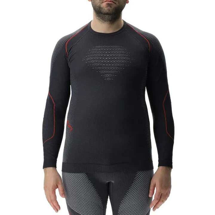 UYN Men's Evolutyon Base Comfort Fit Layer Long-Sleeve Top 1 UYN Men's Evolutyon Base Comfort Fit Layer Long-Sleeve Top