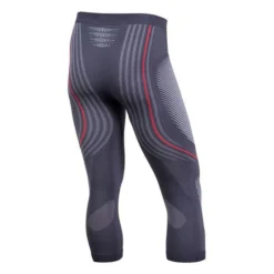 UYN Men's Evolutyon Base Layer Pant - Medium 3/4 Length -Deals Outfivox Store UYN Evolutyon Long Underwear Cropped Pants Charcoal White Red 3