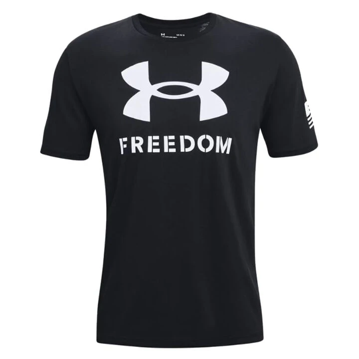 Under Armour Men's UA Freedom Logo Short-Sleeve T-Shirt 1 Under Armour Men's UA Freedom Logo Short-Sleeve T-Shirt