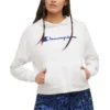 Champion Women's Script Logo Graphic T-Shirt Hoodie