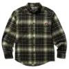 Wolverine Men's Glacier Heavyweight Flannel Long-Sleeve Shirt