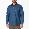 Dickies Men's Flex Denim Long-Sleeve Shirt