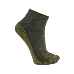 Carhartt Men's Force Grid Midweight Merino Wool Blend Quarter Sock