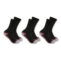Carhartt Women's Carhartt Force Midweight Crew Sock, 3/pk