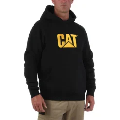CAT Workwear Men's Trademark Hooded Sweatshirt -Deals Outfivox Store cat workwear men trademark hooded sweatshi black W10646 16 1260x