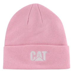 CAT Workwear Men's & Women's Trademark Cuff Beanie 7 CAT Workwear Men's & Women's Trademark Cuff Beanie -Deals Outfivox Store cat workwear womens trademark cuff beanie pink