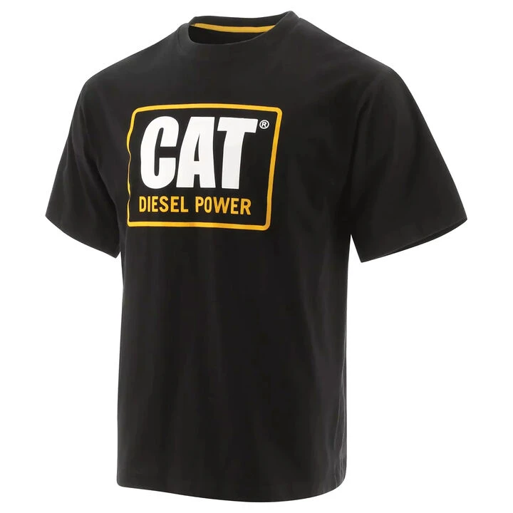 CAT Workwear Men's Diesel Power Short-Sleeve T-Shirt 1 CAT Workwear Men's Diesel Power Short-Sleeve T-Shirt