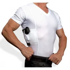 Glock Men's Concealment V-Neck Coolux Shirt